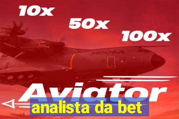 analista da bet